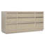 Solaria 9 - Drawer Solid Wood Dresser