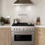 ZLINE 36 in. 5.2 cu. ft. 6 Burner Gas Range with Convection Gas Oven in Stainless Steel