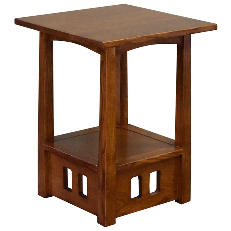 Hardester Solid Wood End Table, Michael's Cherry