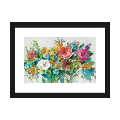 «Country Florals Neutral» par Danhui Nai - impression