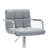 Gleneagles Swivel Upholstered Adjustable Height Counter Stool with Metal Frame-1702920978