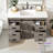 Chimira Farmhouse Single Bathroom Vanity with Acrylic Top-563594298-559235708