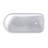 Janaih 61'' x 30'' Soaking Cast Iron Bathtub-17756251-17756256