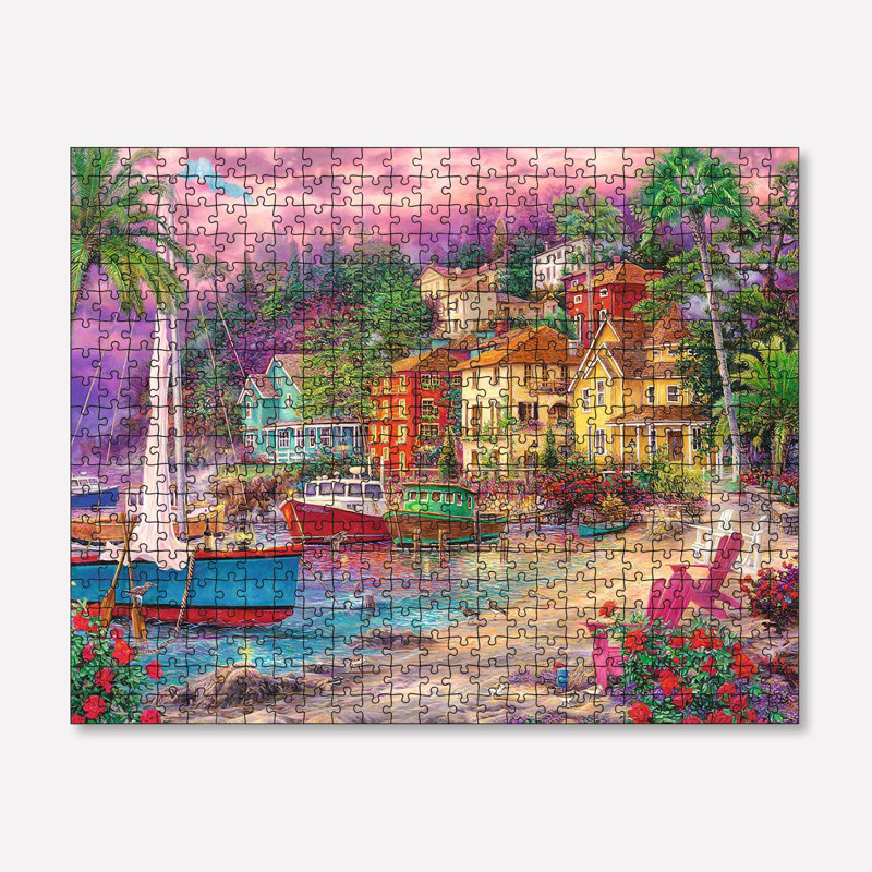 1000-Piece Jigsaw Puzzle, 26.8 x 18.9 inches | High-Quality 100% Cardboard, Vibrant Design | Perfect for Family Fun, Stress Relief & Educational Play | Gift for Adults & Kids | Box Size: 13.2 x 9.1 x 2.0 inches