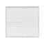 60 po Susurrus X P 76 po H Porte de douche coulissante semi-sans cadre avec verre transparent-107613042