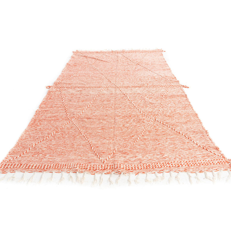 Tapis orange Parra