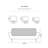 Fraser Semi Circle-Shaped Solid Wood & Iron Wall Accent Shelves