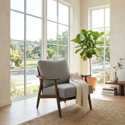 Chaise d'appoint 1 pièce Modern Living, chaise confortable