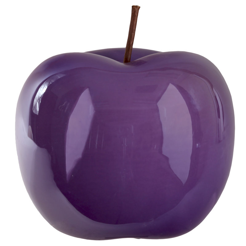 Wilmslow Food & Beverage Figurines & Sculptures, 5.5" H x 5" W x 5" D, Purple