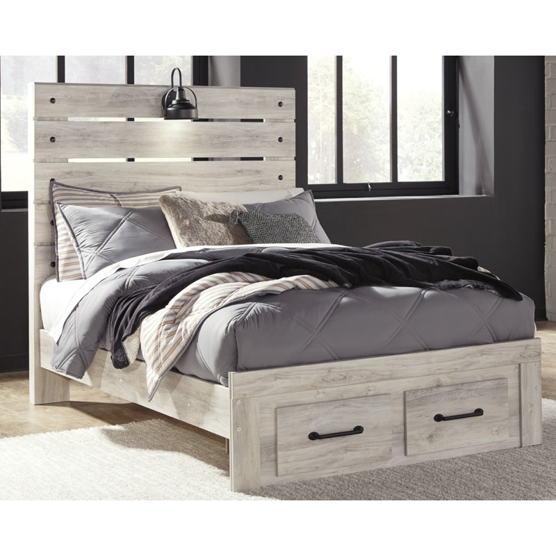Kalayiah Slat Storage Bed, Full
