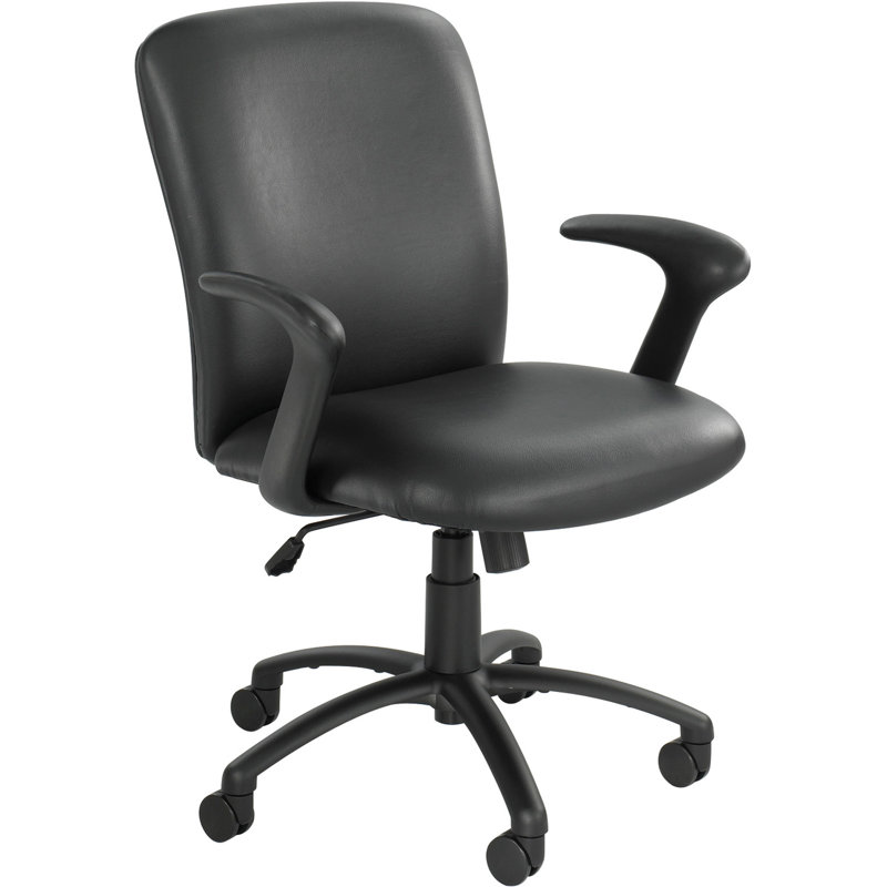 Chaise de bureau Uber Series, Vinyle noir