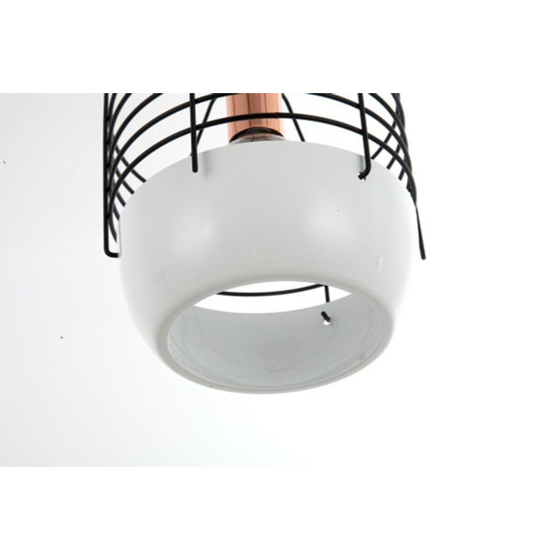 Luminaire suspendu cage simple Abdul-Majeed, Cuivre