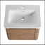 Meuble-lavabo mural 24 po avec lavabo en céramique