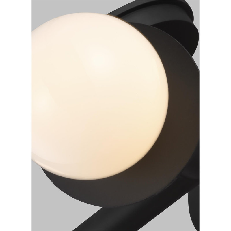 Nodes 8 - Light Chandelier, Midnight Black