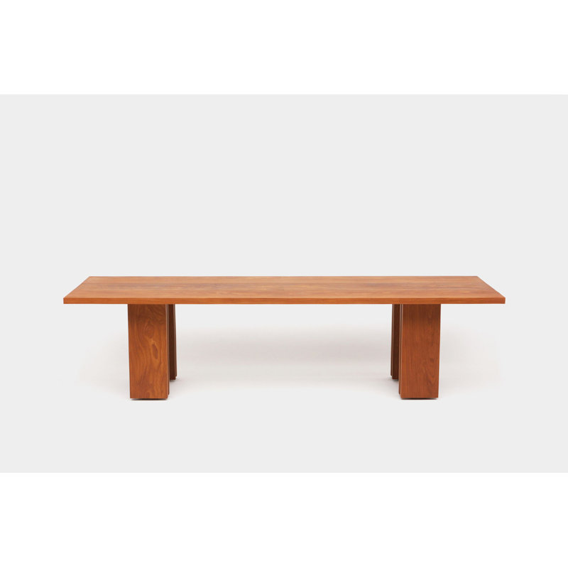 Occidental Solid Wood Dining Table, 48" W x 108" L 