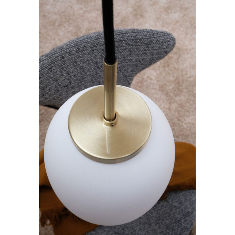 1 - Light Brown/White Pendant