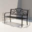 Powder Coated Steel, Metal Outdoor Bench