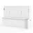 Queen Murphy Bed with Built-in Desk & USB Charging Station – Space-Saving Wall Bed for Small Apartments,White-179542252-179542253