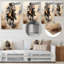 Cowboy Prairie Wind I - Cowboys, art mural en métal, salon-1795082599