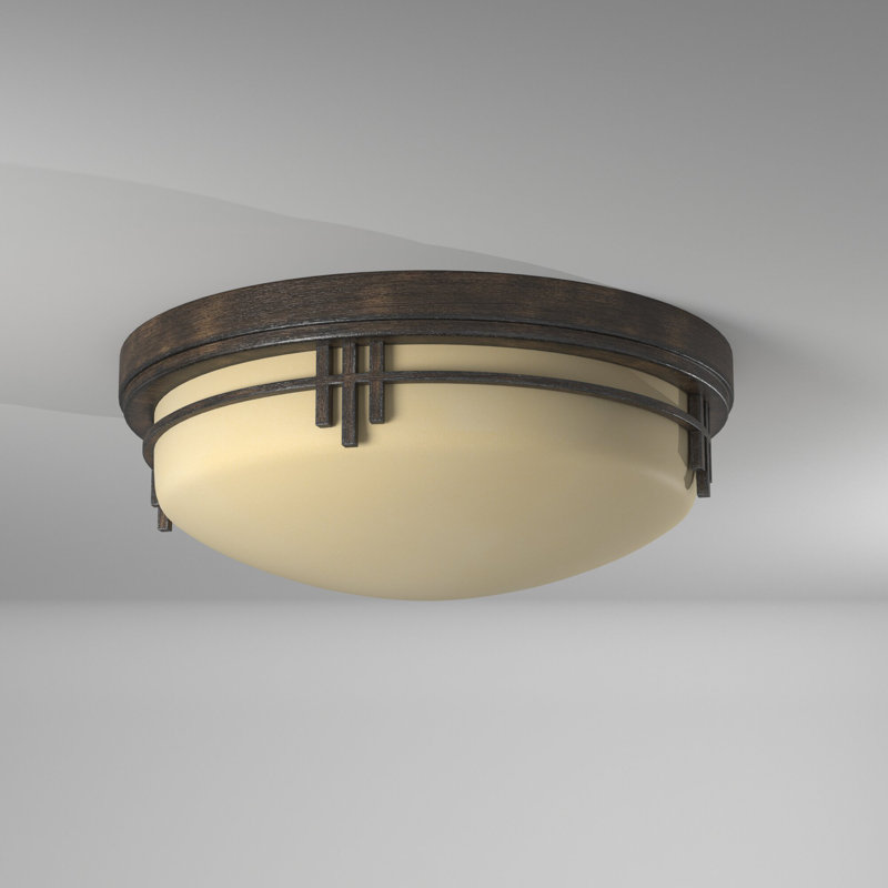 Caleigh Glass Flush Mount