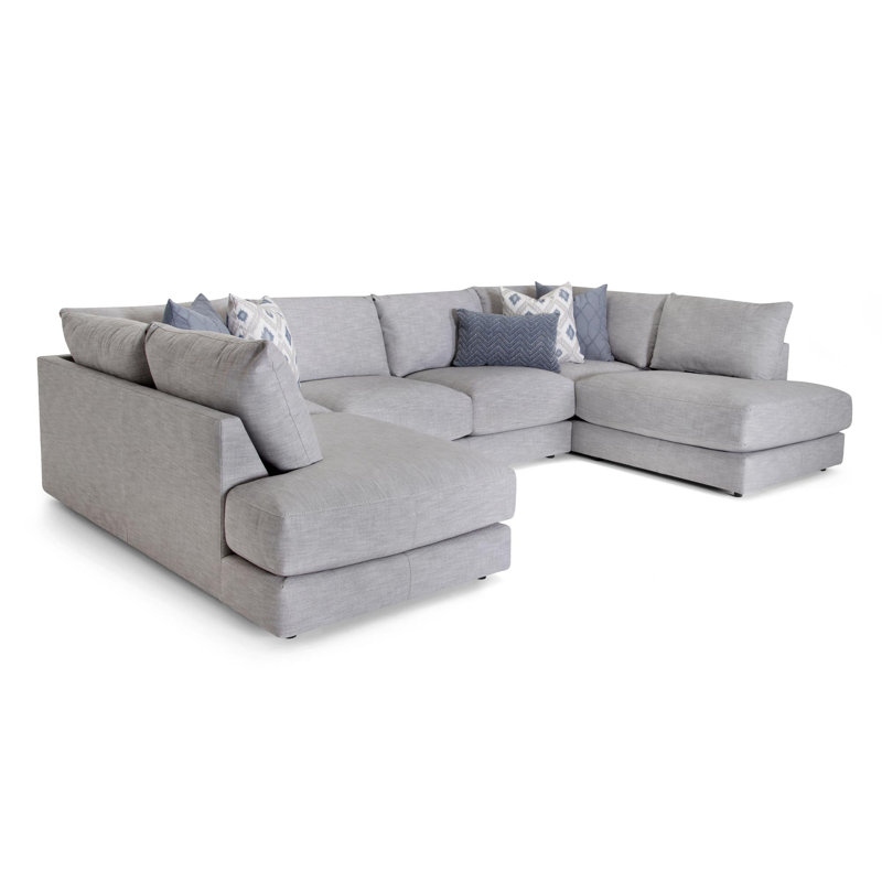 Fiarvayle Upholstered L-Shaped Sectional Symmetrical