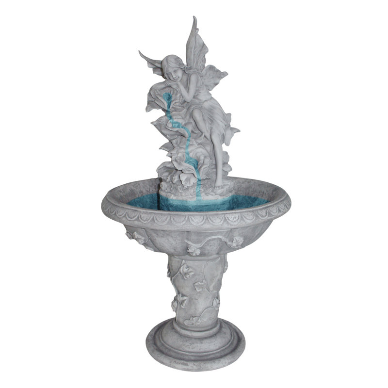 Handcrafted Outdoor Sculptural Fountain