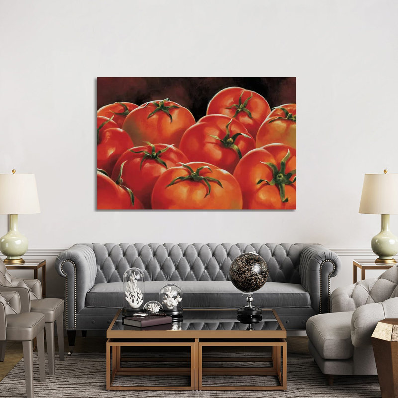 Pomodori by Stefania Mottinelli - Wrapped Canvas Gallery-Wrapped Canvas Giclée, 152.5 cm H x 101.5 cm W