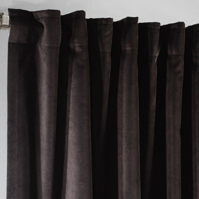 Soft Touch Velvet Kitchen Valance