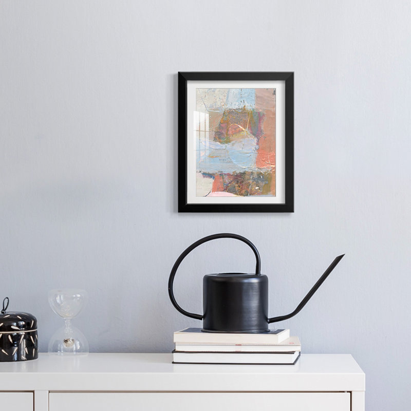 Minim III -Framed Print, 25.5'' H x 17.5'' W, Black