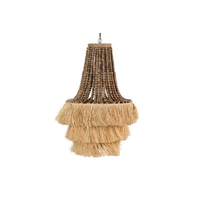 1 - Light Natural Unique/Statement Pendant