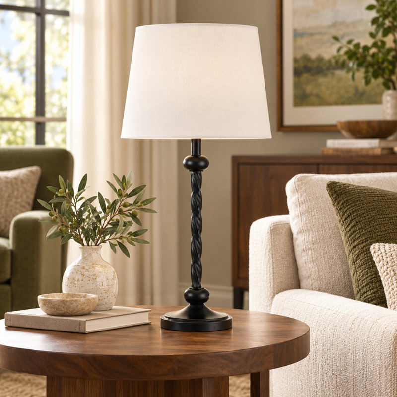 23"H Metal Table Lamp-2 Pack