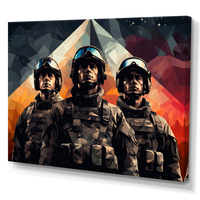 Military Precision Soldiers - Military Wall Art
