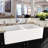 36'' L Double Bowl Fireclay Kitchen Sink