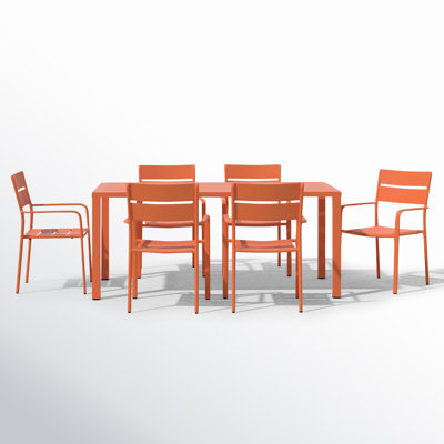 Ottie 7 Piece Dining Set