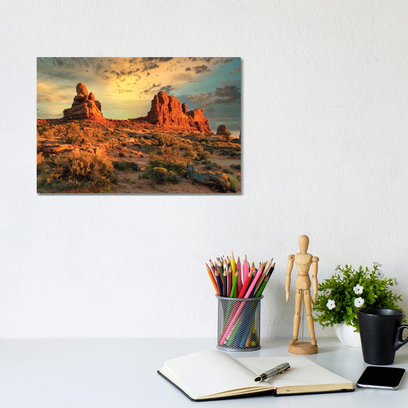 Another Day by Mark Paulda - Print on Canvas, Wrapped Canvas, 20.32cm H x 30.48cm W x 1.91cm D