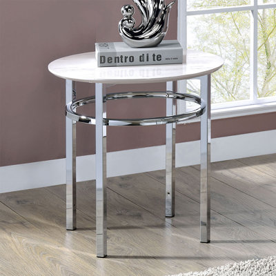 Olvan Glass Top End Table