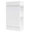 Meuble-lavabo 18,6 po avec lavabo, meuble-lavabo avec tablette à deux niveaux, orienté vers la gauche ou vers la droite-104923162