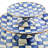 Royal Check Pedestal Platter