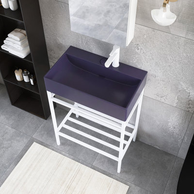 Meuble-lavabo 24 po avec lavabo en céramique