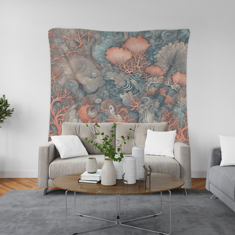 Tapisserie murale, H 60 po x l 51 po
