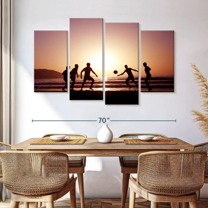Sireci Beach Soccer Silhouette