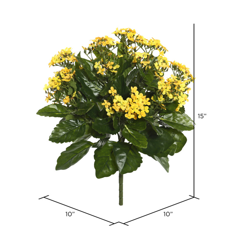 Buisson artificiel Kalanchoe, Jaune