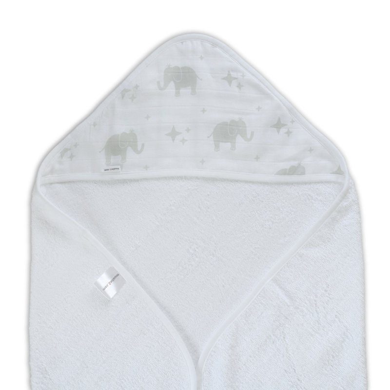 Bath Towel Single, MuslinZ Luxury Baby Hooded Towel