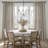 Linen Back Tab Curtains,Light Filtering Curtain, Thick Linen Textured Semi Sheer Drapes(Set of 2,With Hooks)-1809414765-1780285708
