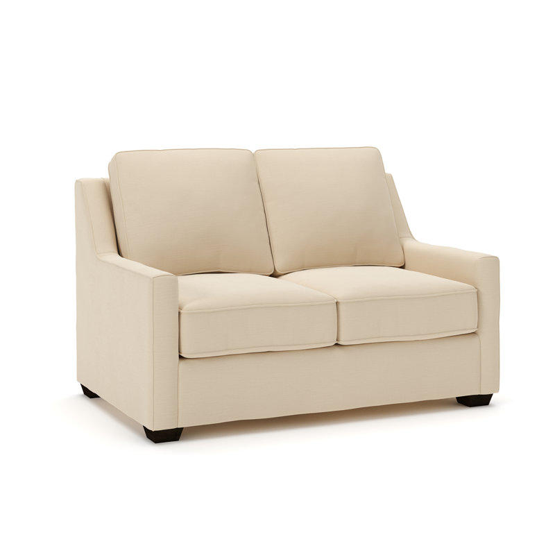 Canapé-lit rembourré de 56 po Gemi, Toile lin Sunbrella®