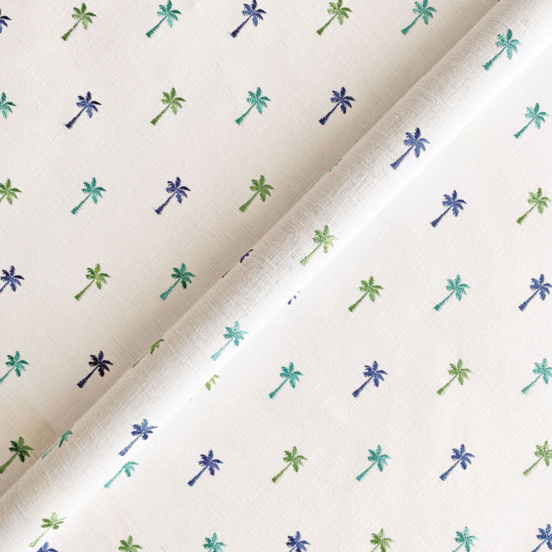 Belize Tampa Aqua Fabric