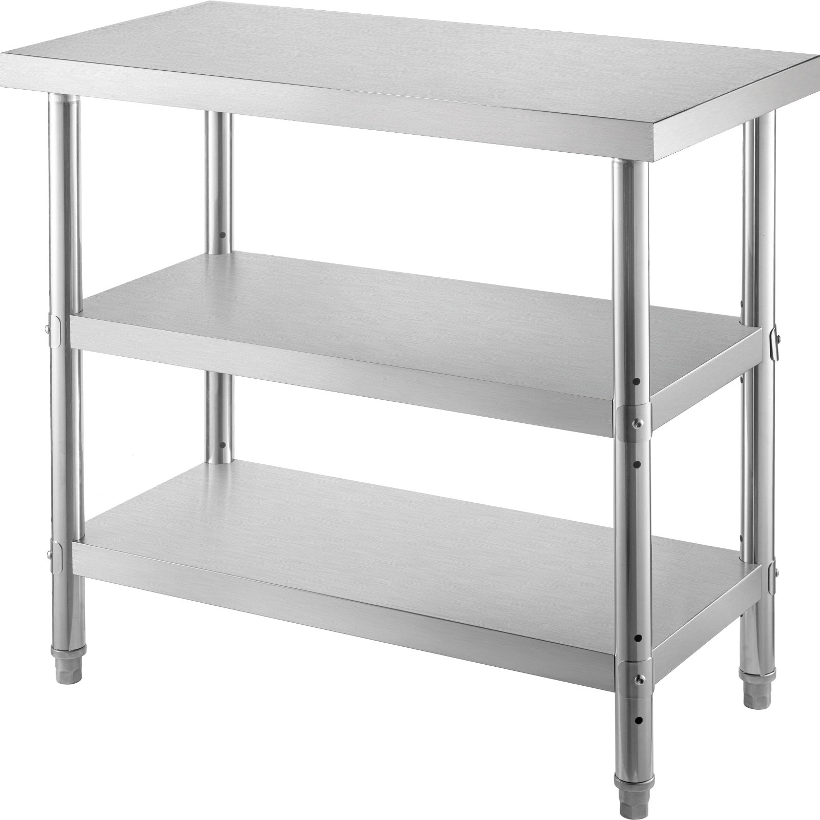 VEVOR Stainless Steel 33.7'' H Prep Station | Wayfair