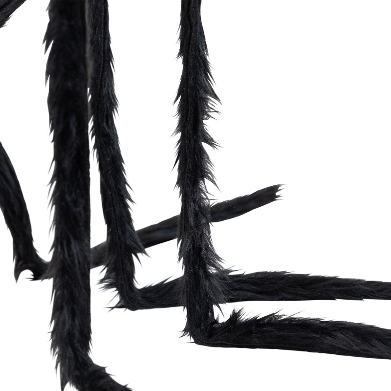 Décoration d'Halloween 44 "araignée noire avec yeux rouges 44"