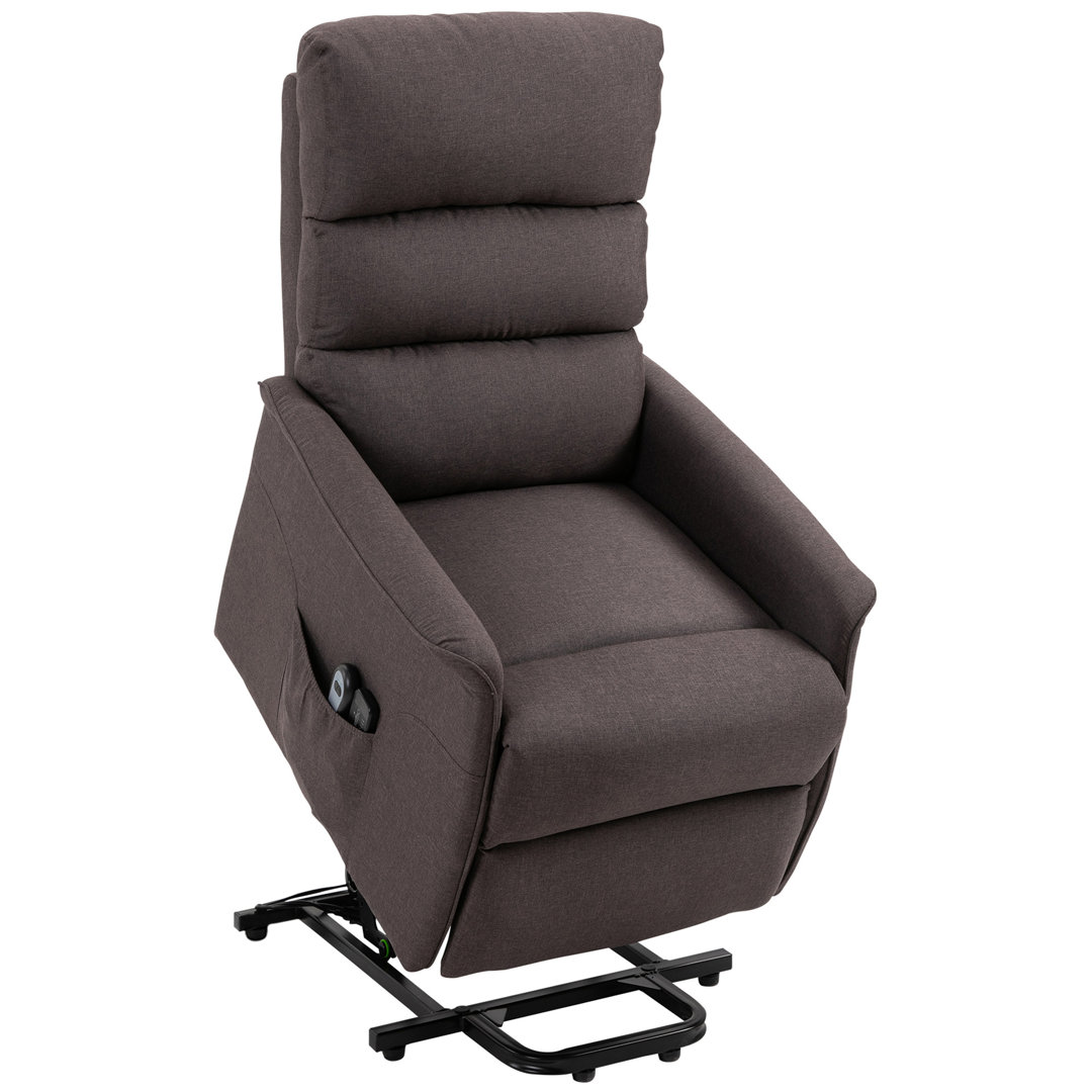 Upholstered Power Reclining Home Theater Seat Latitude Run®