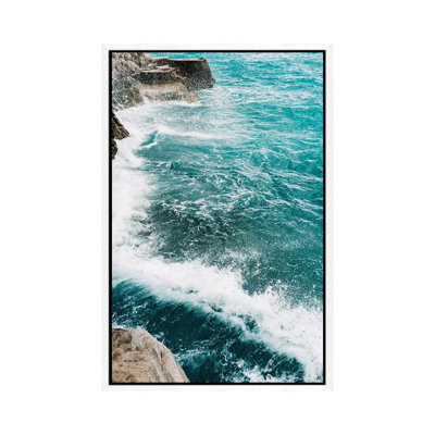 Amalfi Coast Water XIV 1 Piece Wall Art on Canvas